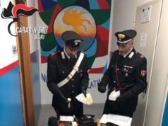 MODUGNO: SCOPERTO COVO DI LADRI IN ABITAZIONE, UN ARRESTO E UNA DENUNCIA